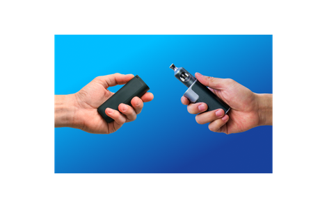 Rozdíl mezi vapováním (e-cigarety) a zahřívaným tabákem