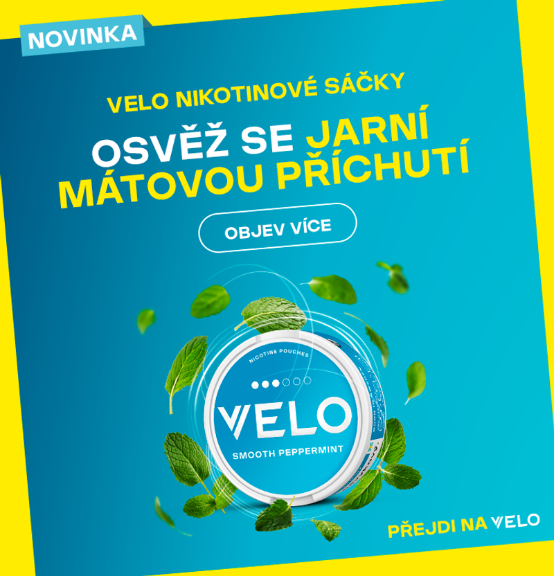 Bannerový obrázek: VELO Smooth Peppermint